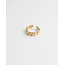 'Lover' Ring Gold - Edelstahl (verstellbar)