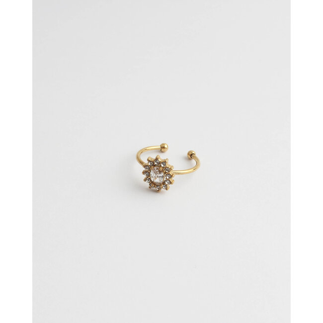 'LANA' RING GOLD - STAINLESS STEEL (ADJUSTABLE)