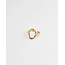 'Liliane' ring gold - stainless steel (verstelbaar)