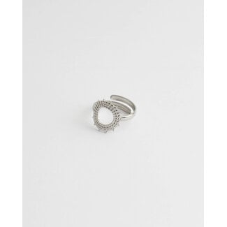 'SUNSET' RING SILBER – EDELSTAHL (VERSTELLBAR)