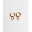 "Lieve" Pendientes ORO - Acero inoxidable