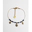 "Kyra" Bracelet GOLD DARK BLUE - Stainless steel