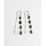 Daniëlle earrings Labradorite SILVER - Stainless Steel