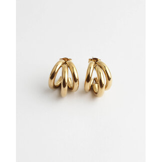 'Juliette' Earrings Gold (verguld goud)