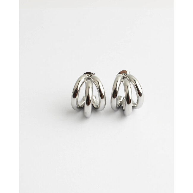 'Juliette' Earrings Silver (gold plated)