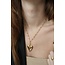 "Vero amore" NECKLACE GOLD - Stainless steel