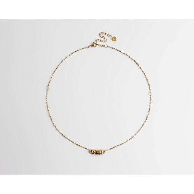 'Bali' Halskette Gold - Edelstahl