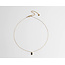 'Feline' Necklace Black & Gold - Stainless Steel