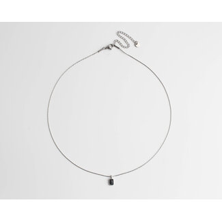 'Karma' Halskette Silber - Edelstahl