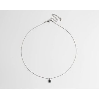 'Karma' Necklce Silver - Stainless Steel