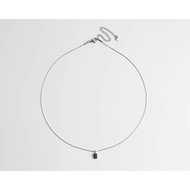 Karma 'Collar Silver - Acero inoxidable