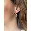 Boucles d'oreilles 'Starlover' or - acier inoxydable