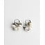 'Starlover' earrings silver - stainless steel