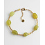 Bracelet 'Indy' Vert Pomme - acier inoxydable