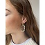 'Sarahlee' earrings Jaspis - stainless steel
