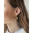 Boucles d'oreilles 'Lisette' doré - acier inoxydable