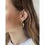 'Lisette' earrings gold - stainless steel