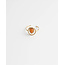 'Loula' ring Orange gold - stainless steel (adjustable)