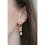 Pendientes 'Sunchild' oro - acero inoxidable