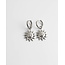 'Sunchild' earrings silver - stainless steel