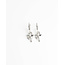 'Superstar' earrings silver - stainless steel