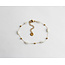 SHELL BRACELET GOLD - STAINLESS STEEL