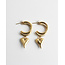 'Lovely'  Boucles d'oreilles OR - Acier inoxydable