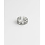 'Lexy' Bague ARGENT - Acier inoxydable