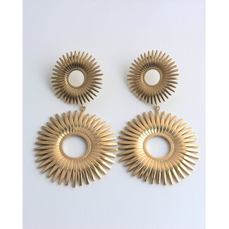 "Coco" Earrings Gold - Stainless steel