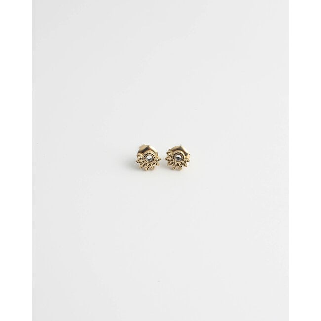 "Nadia" EARRINGS GOLD - Stainless steel