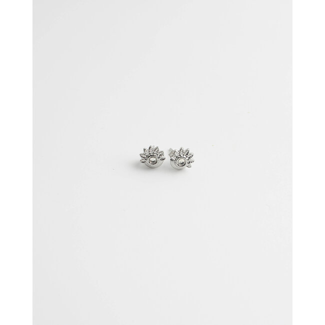 "Nadia" EARRINGS SILVER - Stainless steel