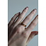 Double Wave Ring Gold - Stainless steel (verstelbaar)