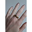 'Lover' ring gold - stainless steel (adjustable)