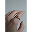 'Camille' ring pink gold - stainless steel (adjustable)