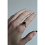 Anillo 'Loula' Oro negra - acero inoxidable (ajustable)