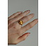 "Rosie" ANILLO PLATA - Acero inoxidable (Ajustable)