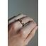 'Put a ring on it' ring multicolor - goud verguld (verstelbaar)