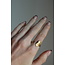 Claire 'anillo de oro - acero inoxidable (ajustable)