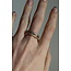 'A girl's best friend' Ring - goud verguld (verstelbaar)