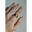 'BAILEY' RING GOLD - STAINLESS STEEL (ADJUSTABLE)