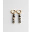 'Frida' Earrings Jasper Gold - stainless steel