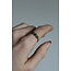 'Demi' ANILLO VERDE - Acero inoxidable (ajustable)