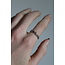 'Noor' Ring Silber - Edelstahl
