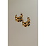 "Fenne" Earring GOLD Leopard - Stainless Steel