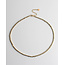 Cercle Rond Collier  - acier inoxydable