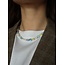 "Round and Round" Collier Pastel- Acier inoxydable