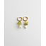 "Lucie" Pendientes Oro - Acero Inoxidable