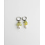 "Lucie" Boucles d'Oreilles Argent - Acier Inoxydable