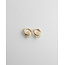 "Celeste" Pendientes Oro - Acero inoxidable