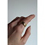 "Esme" Ring Silver - Stainless steel - Adjustable